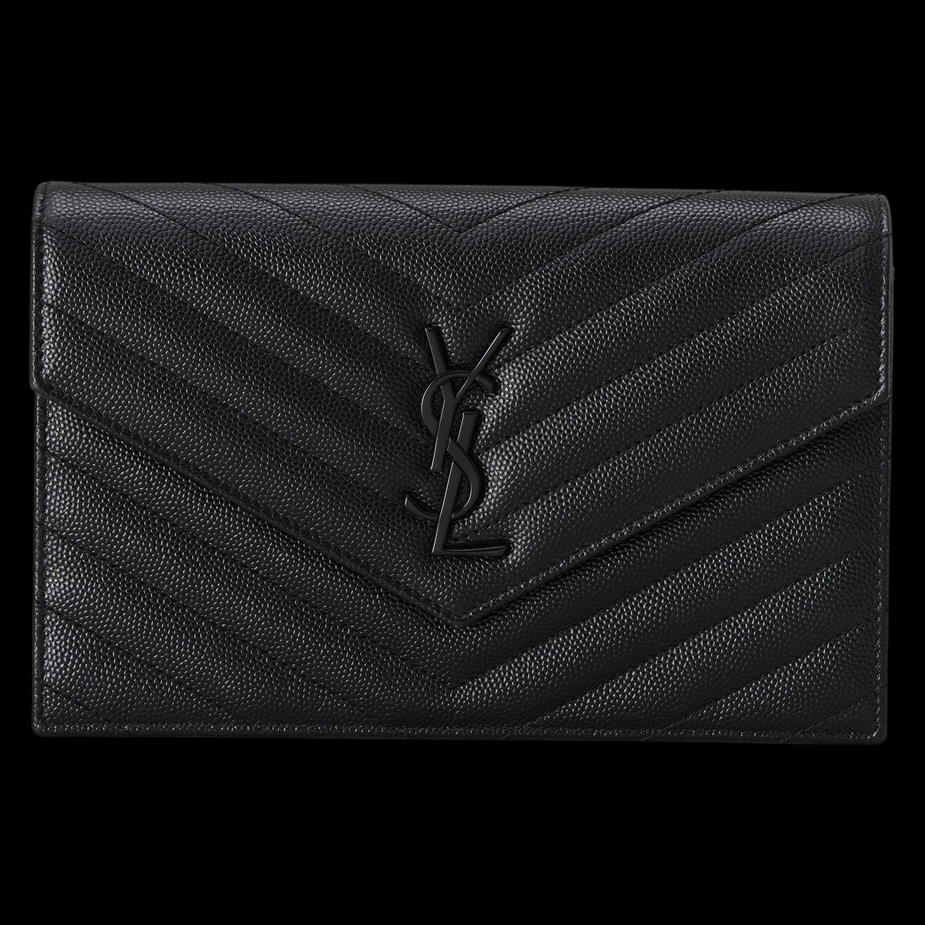 YVES SAINT LAURENT(USED)생로랑 393953 모노그램 엔벨로프 WOC